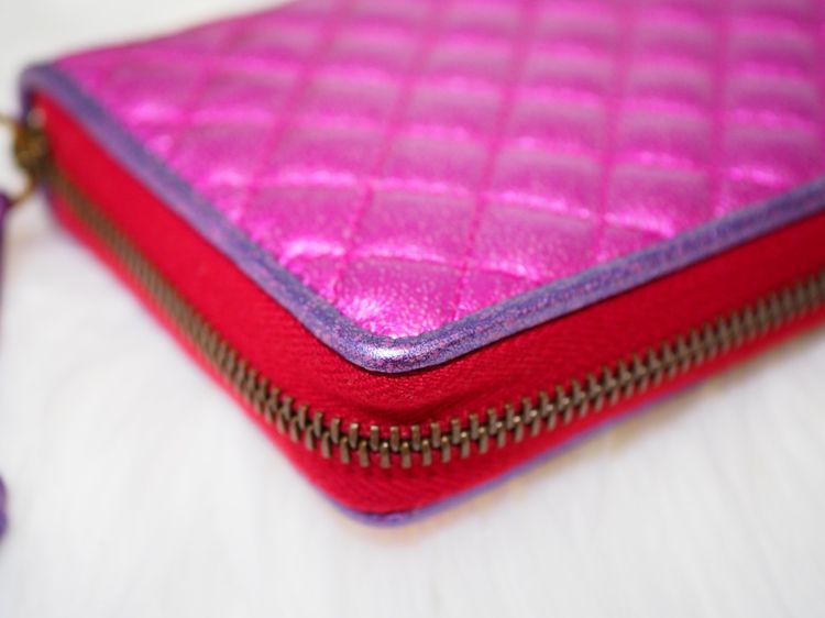 Gucci trapuntata zumi zip around wallet Limited รูปที่ 12