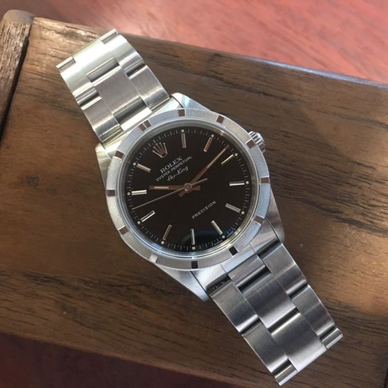 ROLEX Air King 14010 หน้าดำ รูปที่ 3