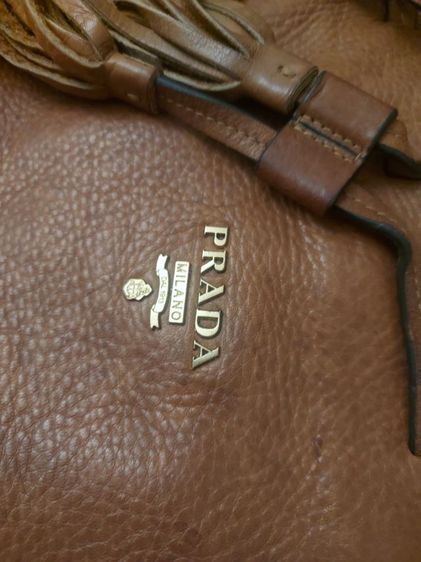 กระเป๋าหนังแท้ Prada Vintage รูปที่ 17