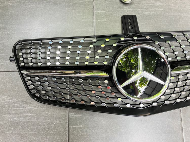 กระจังหน้า สปอยเลอร์หลัง Benz W212 ทรง Daimond ดาวกระจกพร้อมดาวจมฝากระโปรงหน้า รูปที่ 6