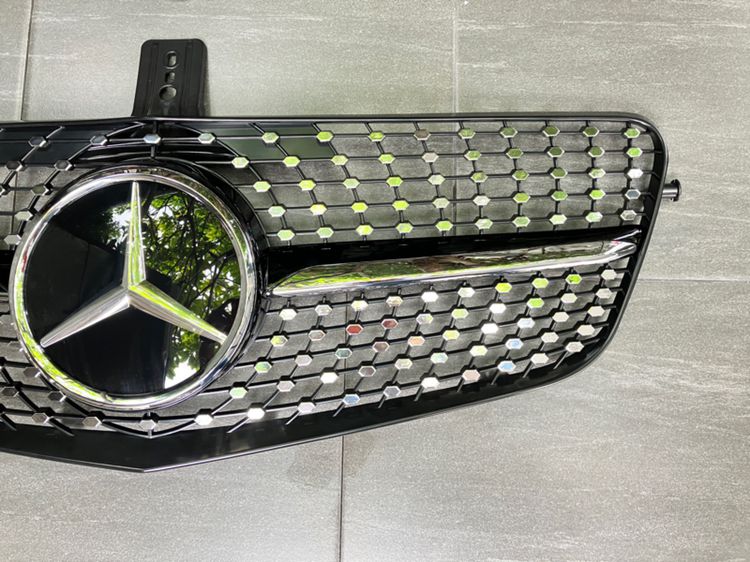 กระจังหน้า สปอยเลอร์หลัง Benz W212 ทรง Daimond ดาวกระจกพร้อมดาวจมฝากระโปรงหน้า รูปที่ 7
