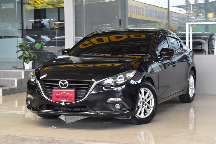 Mazda Mazda3 2015 2.0 C Sedan เบนซิน ไม่ติดแก๊ส เกียร์อัตโนมัติ ดำ รูปที่ 1