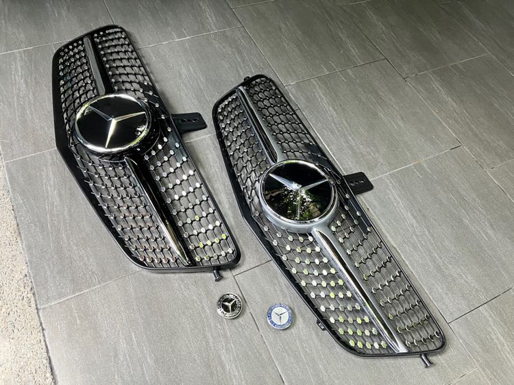 กระจังหน้า สปอยเลอร์หลัง Benz W212 ทรง Daimond ดาวกระจกพร้อมดาวจมฝากระโปรงหน้า รูปที่ 11