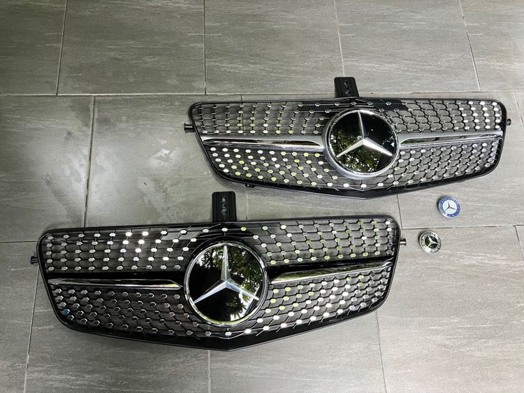 กระจังหน้า สปอยเลอร์หลัง Benz W212 ทรง Daimond ดาวกระจกพร้อมดาวจมฝากระโปรงหน้า รูปที่ 10