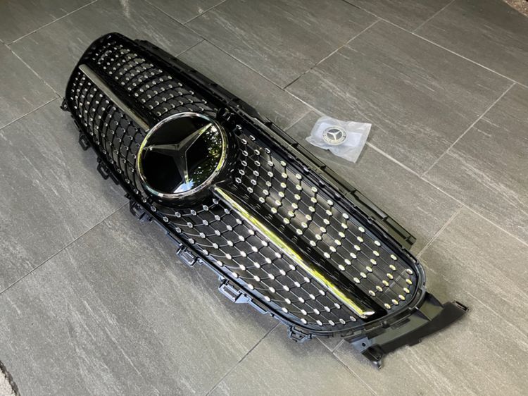 กระจังหน้า Benz W213 ทรง Daimond ดาวกระจกพร้อมดาวจมฝากระโปรงหน้า มีกล้องหน้า รูปที่ 11