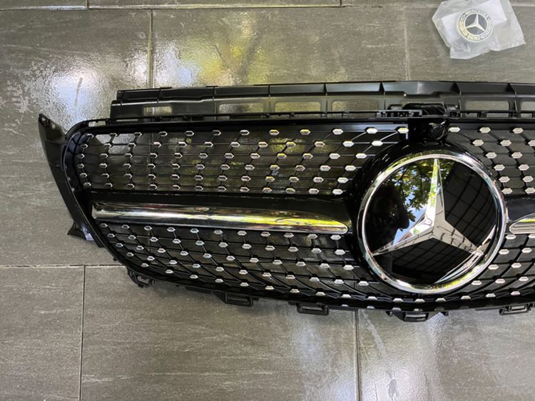 กระจังหน้า Benz W213 ทรง Daimond ดาวกระจกพร้อมดาวจมฝากระโปรงหน้า มีกล้องหน้า รูปที่ 3