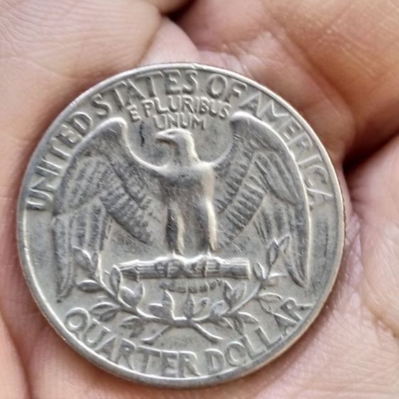 เหรียญกษาปณ์ liberty Quarter Dollars 1965 รูปที่ 7