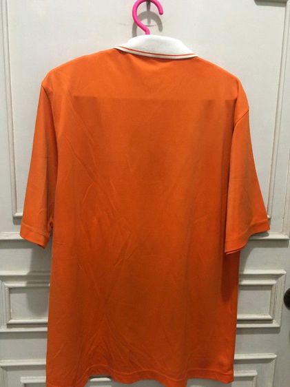 เสื้อกีฬา เสื้อคอโปโล FBT สีส้ม อก 43 ยาว 29 นิ้ว 50 บาท รูปที่ 3