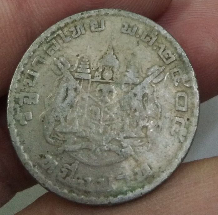 4270-เหรียญบาทขวัญถุง ตอกโค๊ต หลวงพ่ออี๋ ออกที่วัดสัตหีบ จ.ชลบุรี ปี พ.ศ.2515 ที่ระลึกในงานนำรูปหล่อเข้าประดิษฐานในวิหาร ปลุกเสกพิธีใหญ่ รูปที่ 11