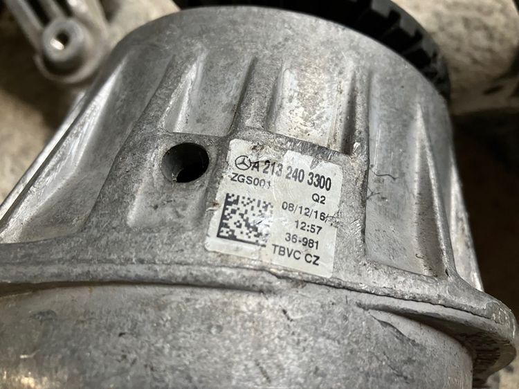 ยางแท่นเครื่อง แท่นเกียร์ Benz แท้มือสอง สภาพดีทุกตัว W205 W213 W257 C-Class E-Class CLS ดีเซล เบนซิน OM654 รูปที่ 7