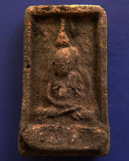 หลวงปู่ทวดเนื้อว่าน พิมพ์สี่เหลี่ยม สูง 3.5 ซ.ม. เก่าเก็บหลายสิบปี รูปที่ 3