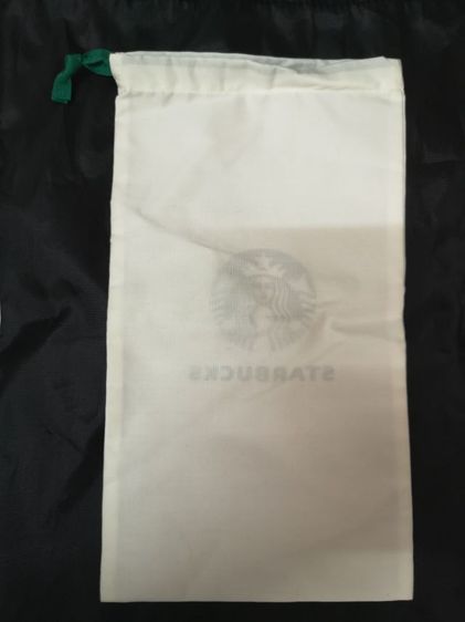 ถุงผ้าหูรูด Starbucks ของแท้ 34x19cm  รูปที่ 2