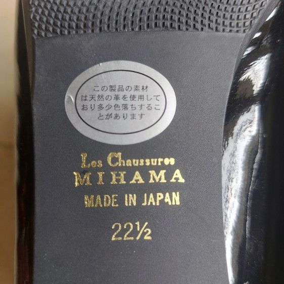 🔥ของแท้💯🔥🥿🤚รองเท้ามือ1 ซื้อจากญี่ปุ่น  Les chaussures MIHAMA MOTOMACHI YOKOHAMA รูปที่ 8