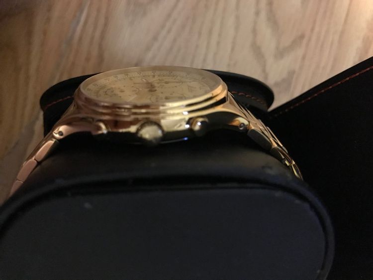 นาฬิกา MIDO  Swiss Made เรือนทอง จับเวลา หน้าปัดมีทั้งหมด 6 เข็ม ใส่ไม่กี่ครั้ง ใหม่มากครับ รูปที่ 2