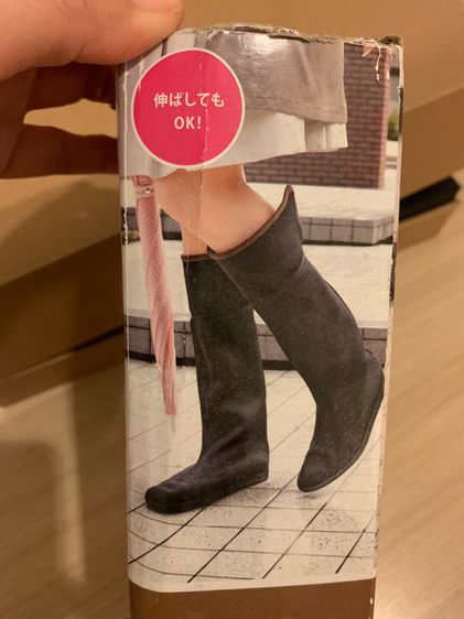 Shoes wrap lapel made in japan รองเท้าใส่กันน้ำ สวมทับรองเท้าที่ใส่อีกที  ช่วยปกป้องรองเท้าที่คุณสวมใส่ไม่ไห้โดนน้ำ ช่วยถนอมรองเท้า รูปที่ 4