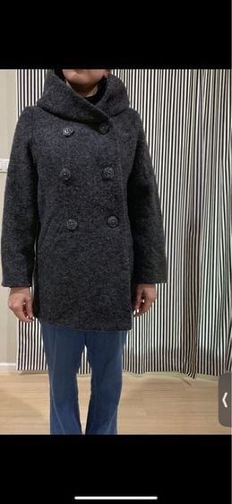  เสื้อโค้ท กันหนาว กันลม ยาวบุซับใน มีซับใน หนาอุ่น ใส่กันลม ไม่หนัก  size M-L ซื้อจากญี่ปุ่น ยี่ห้อ knox village รูปที่ 1