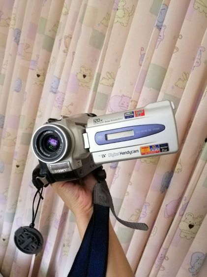 กล้องวีดีโอ​ Sony​ Digital​ handycam​ (แบตเสื่อม​ จอเสื่อม)​ แต่อุปกรณ์ครบพร้อมแฟลช  รูปที่ 11