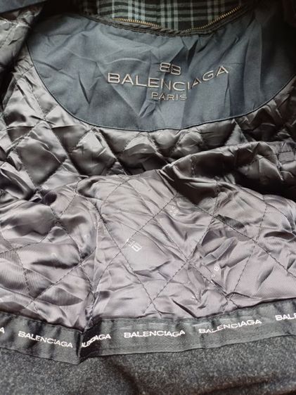 Balenciaga Vintage Trend Coat Men  รูปที่ 5