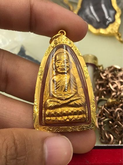 หลวงพ่อทวดเนื้อโลหะกะไหล่ทอง กรรมการ ปี 2524