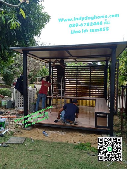 จำหน่าย รับผลิต ชิงช้า ศาลานั่งเล่น งานเหล็กิสวยๆ ทนแดด ทนฝน รูปที่ 12