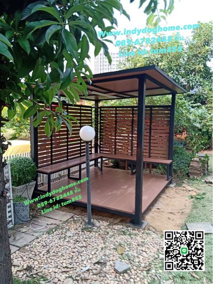 จำหน่าย รับผลิต ชิงช้า ศาลานั่งเล่น งานเหล็กิสวยๆ ทนแดด ทนฝน รูปที่ 10