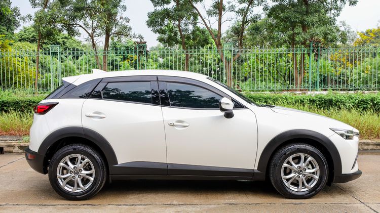 Mazda CX-3 2021 2.0 C Utility-car เบนซิน ไม่ติดแก๊ส เกียร์อัตโนมัติ ขาว รูปที่ 4