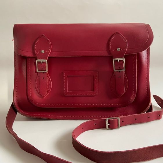 THE CAMBRIDGE SATCHEL COMPANY LEATHER BAG (MADE IN ENGLAND) - Kaidee
