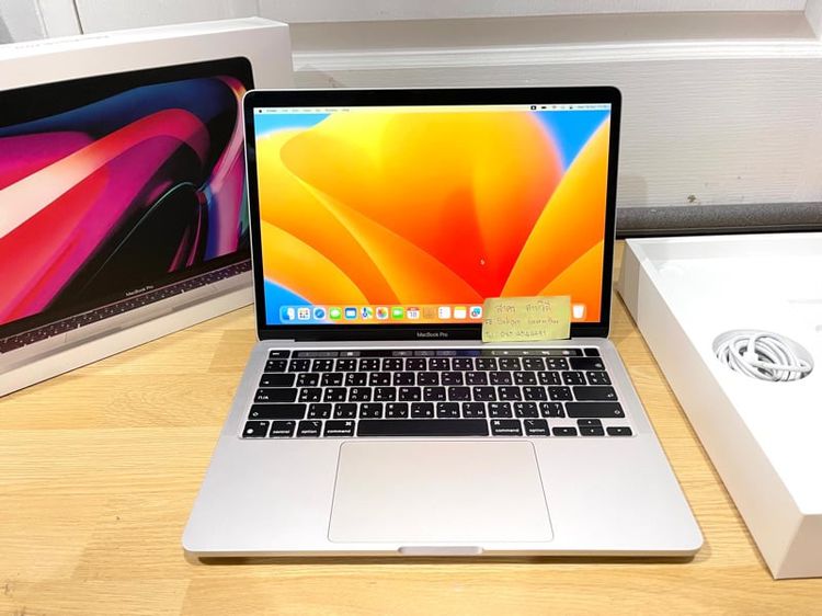 Apple แมค โอเอส 8 กิกะไบต์ MacBook Pro 13 inch M1 2020 Ram 8 GB SSD 256 GB TouchBar ครบกล่อง