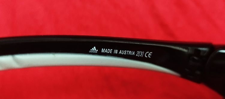 แว่นกันแดด Adidas a123 Gazelle made in austria 2  3  a123 02 6099  S-L สภาพสวยมาก มือสอง เจแปน รูปที่ 6