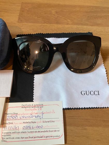 แว่นกันแดด Gucci Usedมือสอง  รูปที่ 7