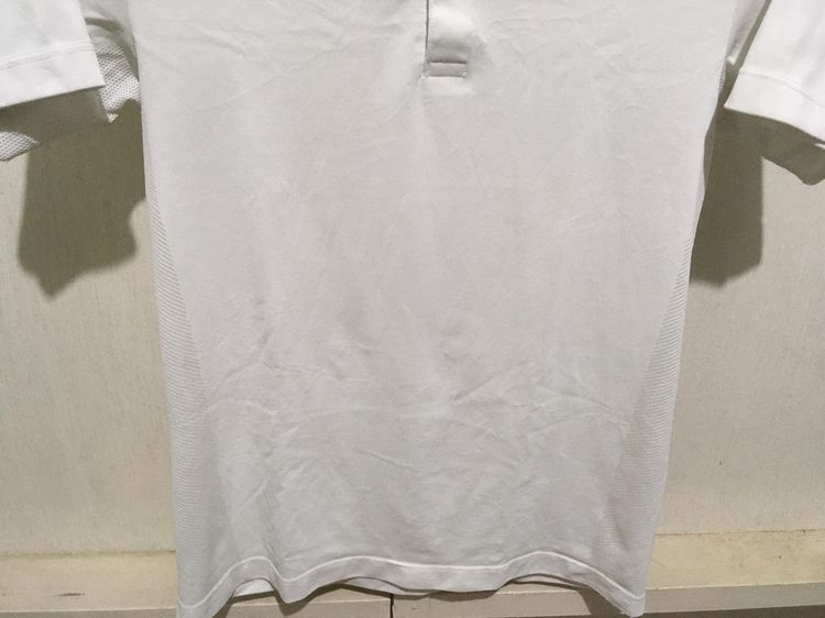 เสื้อโปโล DRY-EX ODOR-CONTROLแบรนด์ uniqlo สีขาว รูปที่ 4