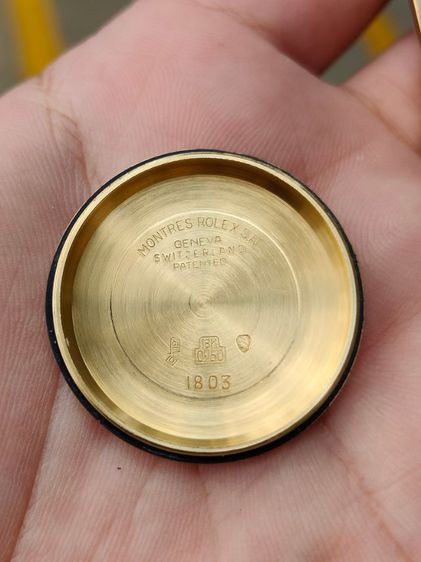 นาฬิกา ROLEX DAY-DATE Wide Boy Dial 18k Solid Gold Ref.1803 ซีรีย์ 2ล้าน ปี1969  รูปที่ 17