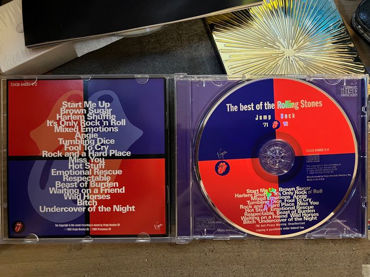 CD THE BEST OF THE ROLLING STONES รูปที่ 3