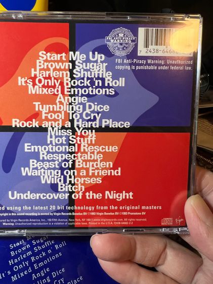 CD THE BEST OF THE ROLLING STONES รูปที่ 6