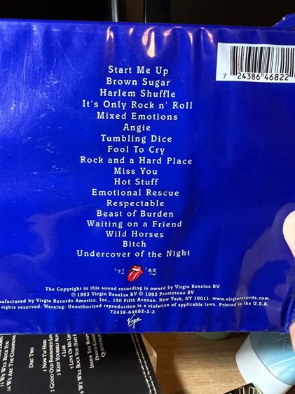 CD THE BEST OF THE ROLLING STONES รูปที่ 8