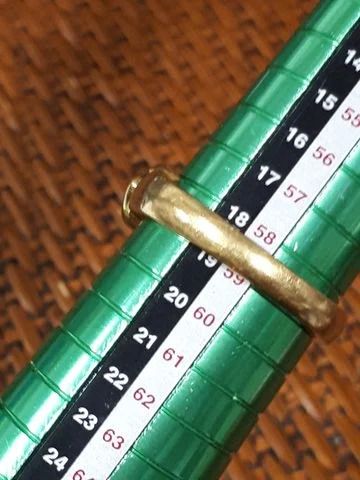 (56) เเหวนทอง 90 พลอยสีฟ้า รูปที่ 8