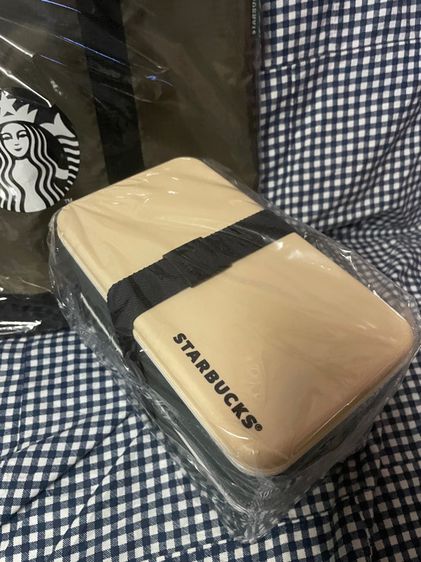 Set กระเป๋า และ กล่องอาหาร Starbucks รูปที่ 2