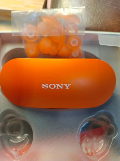 Sony True Wireless WF-SP800N (สีส้ม) มือ2 รูปที่ 4