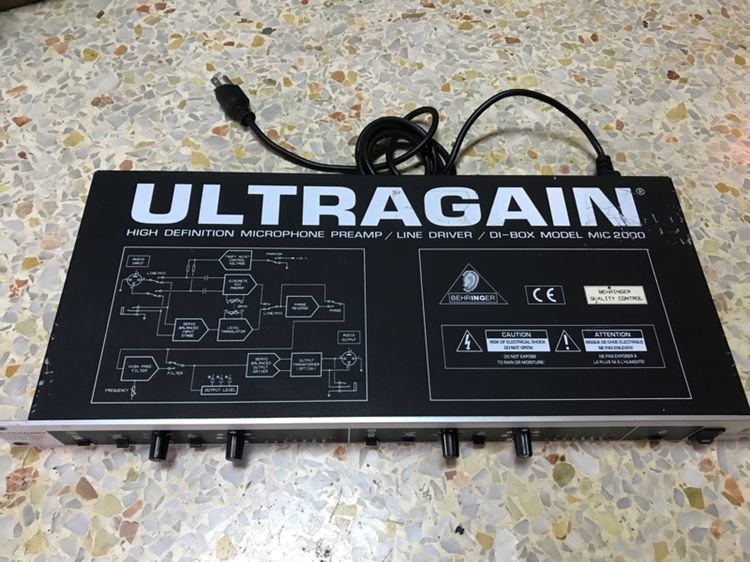 เครื่องปรับเสียงไมค์ ULTRAGAIN MIC 2000  รูปที่ 2