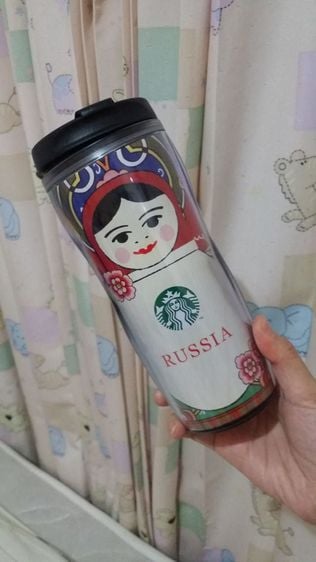 แก้ว Starbucks​ Russia​ ลายตุ๊กตาแม่ลูกดก รูปที่ 1