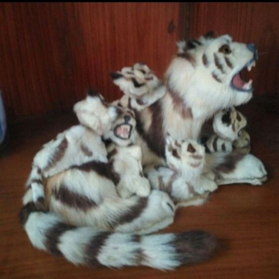 เสือแม่ลูกอ่อนหัว​ส่าย​ไปมาได้พรัอมสินค้าจากจีนอื่นๆ รูปที่ 2