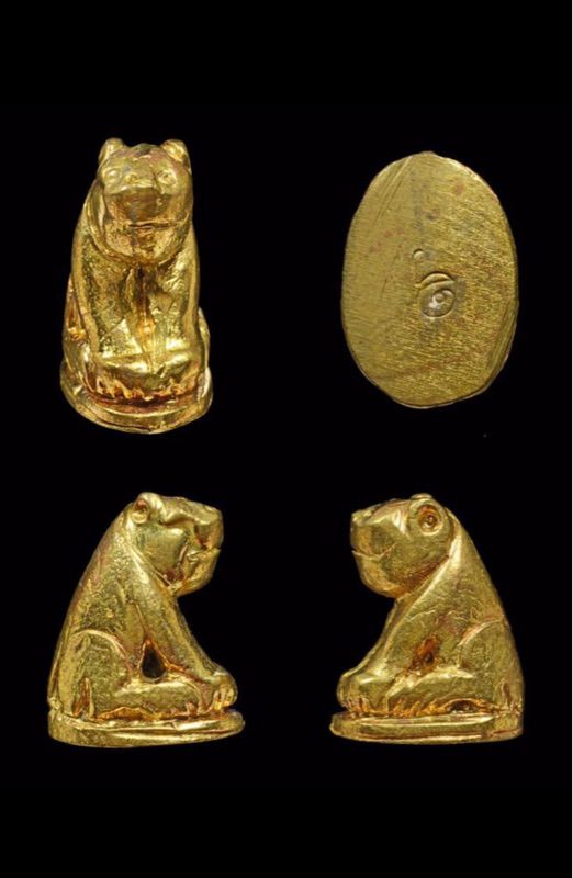 (ของขวัญ) สวยแชมปี เหมาทั้งหมด 5 ตัวเสือหลวงพ่อปาน (เนื้อทองแดง 2 และ เนื้อทองเหลือง 3) วัดมงคลโคราวาส(บางเหี้ย) ครบรอบ ๑๐๑ ปี รูปที่ 4