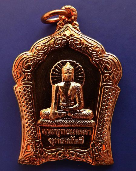 เหรียญทองแดงขัดเงา พระพุทธเมตตาประจำจังหวัดตรัง-ประจวบฯ ฉลองพุทธชยันตี 2600 ปี สร้างร.พ. 84 พรรษามหาราช +กล่องเดิม รูปที่ 6