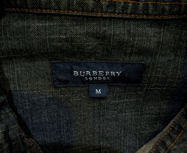 Burberry (London) Denim shirt รูปที่ 8