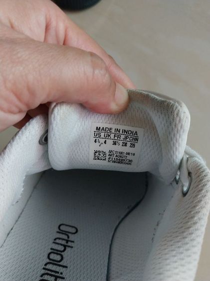 รองเท้า Adidas Stan Smith ส้นหลังสีรุ้ง มือสองของแท้ สภาพดี Size 4.5 รูปที่ 6