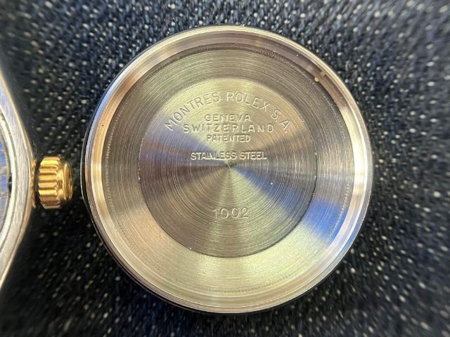 ลดพิเศษ ROLEX Oyster Perpetual Air king  silver dial ref.5500  รูปที่ 16