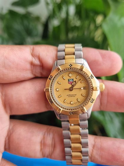 ปิดครับ นาฬิกา Tag Heuer Professional 2000 women's watch WE1420-R Quartz 26mm. สภาพดี  รูปที่ 1