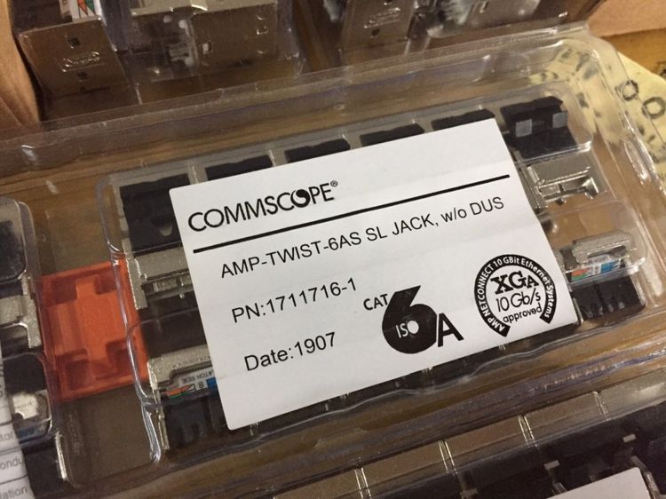 COMMSCOPE AMP-TWIST-6AS SL JACK รูปที่ 4