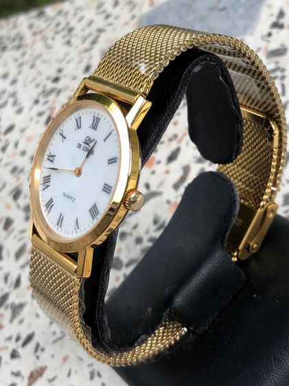 นาฬิกา De Longe 18k1micron Japan 🇯🇵 แท้ มือสอง รูปที่ 4