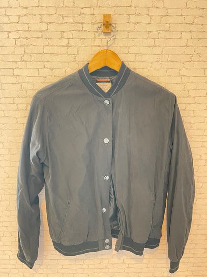 เสื้อ jacket PULL and BEAR สีดำ size L รูปที่ 2